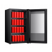 HRBC113 Hisense  113 Can Beverage Cooler - Black Glass 
